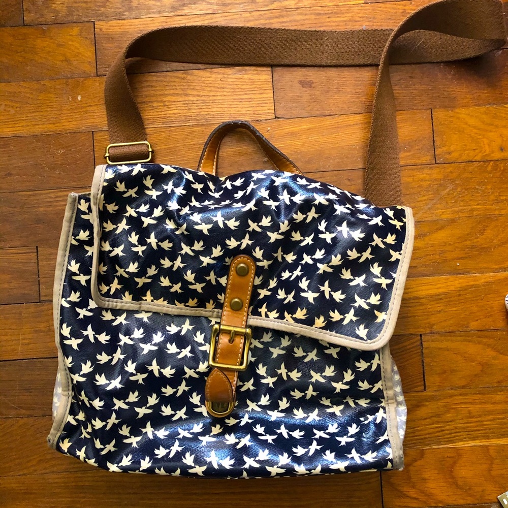 Waterproof Fossil messenger bag